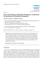 Issues and challenges in flood risk management: Editorial for the special issue on flood risk management