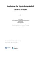 Analysing the Waste Potential of Solar PV In India
