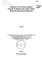 Natural Convection around a Smooth Cylinder and a Spiro Tube: Experiments and Calculations