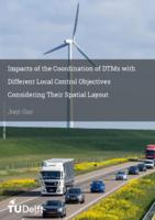 Impacts of the Coordination of DTMs with Different Local Control Objectives Considering Their Spatial Layout