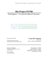 BSc-Project IN3700: Eindrapport ‘Verzekerde Opzoek Systeem’