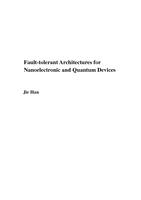Fault-tolerant architectures for nanoelectronic and quantum devices