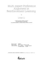 Multi-expert Preference Alignment in Reinforcement Learning