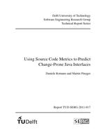 Using Source Code Metrics to Predict Change-Prone Java Interfaces