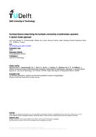 Dominant factors determining the hydraulic conductivity of sedimentary aquitards