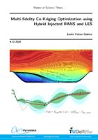 Multi-fidelity Co-Kriging Optimization using Hybrid Injected RANS and LES