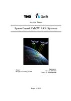 Space-Based FMCW SAR Systems