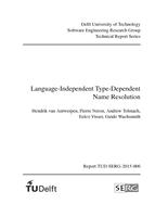 Language-Independent Type-Dependent Name Resolution