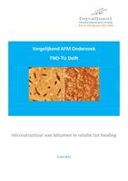 Vergelijkend AFM Onderzoek: Microstructuur van bitumen in relatie tot healing