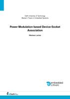 Power Modulation based Device-Socket Association
