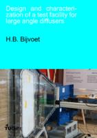 Design and characterization of test facility for large angle diffusers