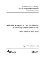 A Genetic Algorithm to Find the Adequate Granularity for Service Interfaces