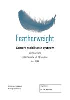 Featherweight Camera stabilisatie systeem: Video Analyse, 3D informatie uit 2D beelden