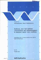 Bedforms, near-bed sediment concentrations and sedimenttransport in simulated regular wave conditions: Experimental study in the large oscillating water tunnel of Delft Hydraulics