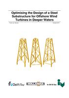 Optimising the Design of a Steel Substructure for Offshore Wind Turbines in Deeper Waters