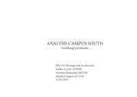 Restoration of 'Campus South': dealing with 'Campus South' as a scenery