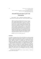 Aircraft bi-level life cycle cost estimation
