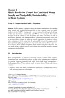 Model Predictive Control for Combined Water Supply and Navigability/Sustainability in River Systems
