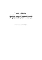 Mind Your Step: Exploring aspects in the application of long accelerating moving walkways