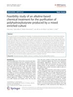 Feasibility study of an alkaline-based chemical treatment for the purification of polyhydroxybutyrate produced by a mixed enriched culture