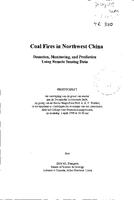 Coal fires in Northwest China; detection, monitoring, and prediction using remote sensing data