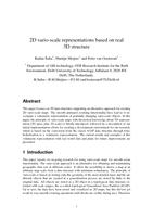 2D vario-scale representations based on real 3D structure