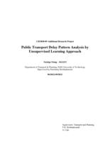 Public Transport Delay Pattern Analysis By Unsupervised Learning Approach 