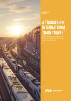 A transfer in international train travel