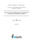 Scenario-based Roadmapping of Blockchain in the Financial Payments Industry