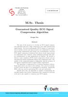 Guaranteed Quality ECG Signal Compression Algorithm