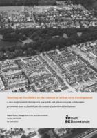 Steering on feasibility in the context of urban area development