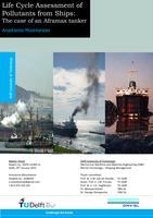 Life cycle assessment of pollutants from ships: The case of an Aframax tanker