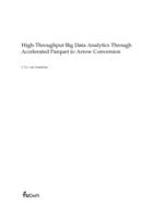 High-Throughput Big Data Analytics Through Accelerated Parquet to Arrow Conversion