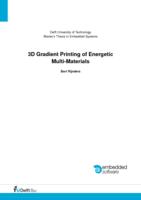 3D Gradient Printing of Energetic Multi-Materials