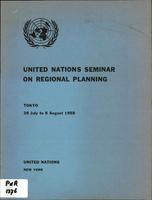 United Nations seminar on Regional Planning