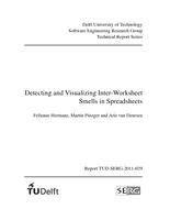 Detecting and Visualizing Inter-Worksheet Smells in Spreadsheets