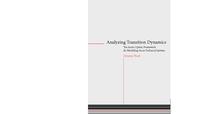 Analyzing Transition Dynamics: The Actor-Option Framework for Modelling Socio-Technical Systems