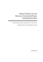Robust Solutions for the Resource-Constrained Project Scheduling Problem: Understanding and Improving Robustness in Partial Order Schedules produced by the Chaining algorithm