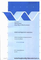 Taluds van losgestorte materialen: Stabiliteit van lage dammen en overgangsconstructies bij stortsteen onder golfaanval, deel V, verslag modelonderzoek