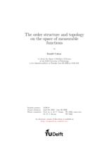 The order structure and topology of the space of measurable functions