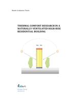 Thermal Comfort Research in Naturally Ventilated High-Rise Residential Building: For one student dormitory with field study and simulation approach