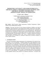 Improving accuracy and robustness of a discrete direct differentiation method and discrete adjoint method for aerodynamic shape optimisation