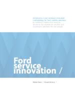 Ford Service Innovation