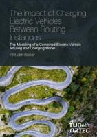 The Impact of Charging Electric Vehicles Between Routing Instances