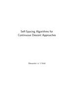 Self-Spacing Algorithms for Continuous Descent Approaches