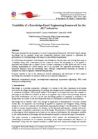 Feasibility of a Knowledge-Based Engineering framework for the AEC industries