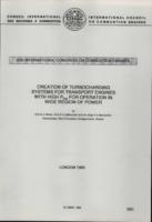 Creation for turbcharging systems for transport engines with high Pme for operation in wide region of power