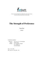 The Strength of Preference