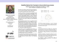Simplified Optimal Path–Planning for Airborne Wind Energy Systems