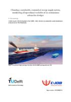 Choosing a sustainable, economical energy supply system, considering all operational variables of an autonomous submarine dredger